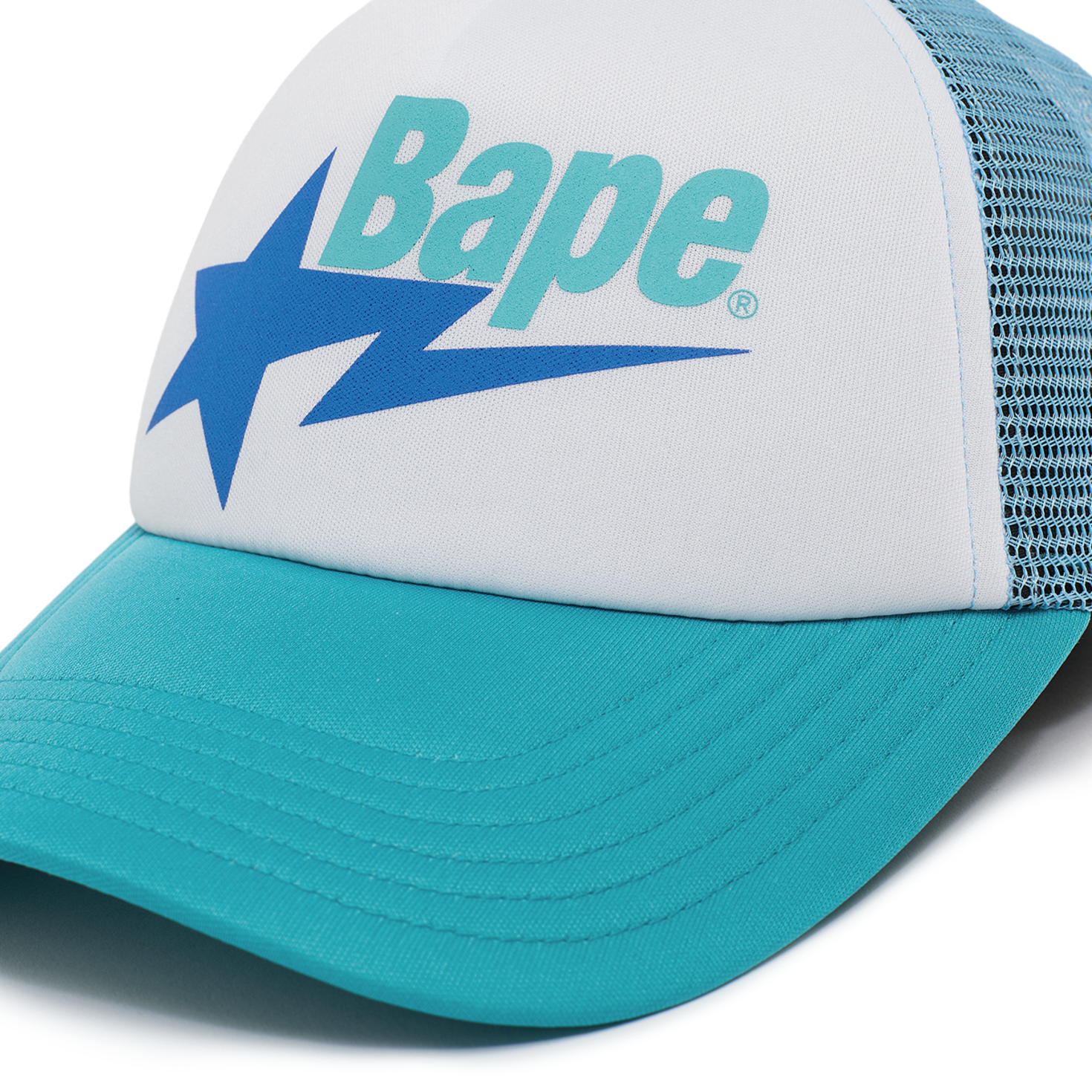 Buy A Bathing Ape Bape Sta Mesh Cap in blue