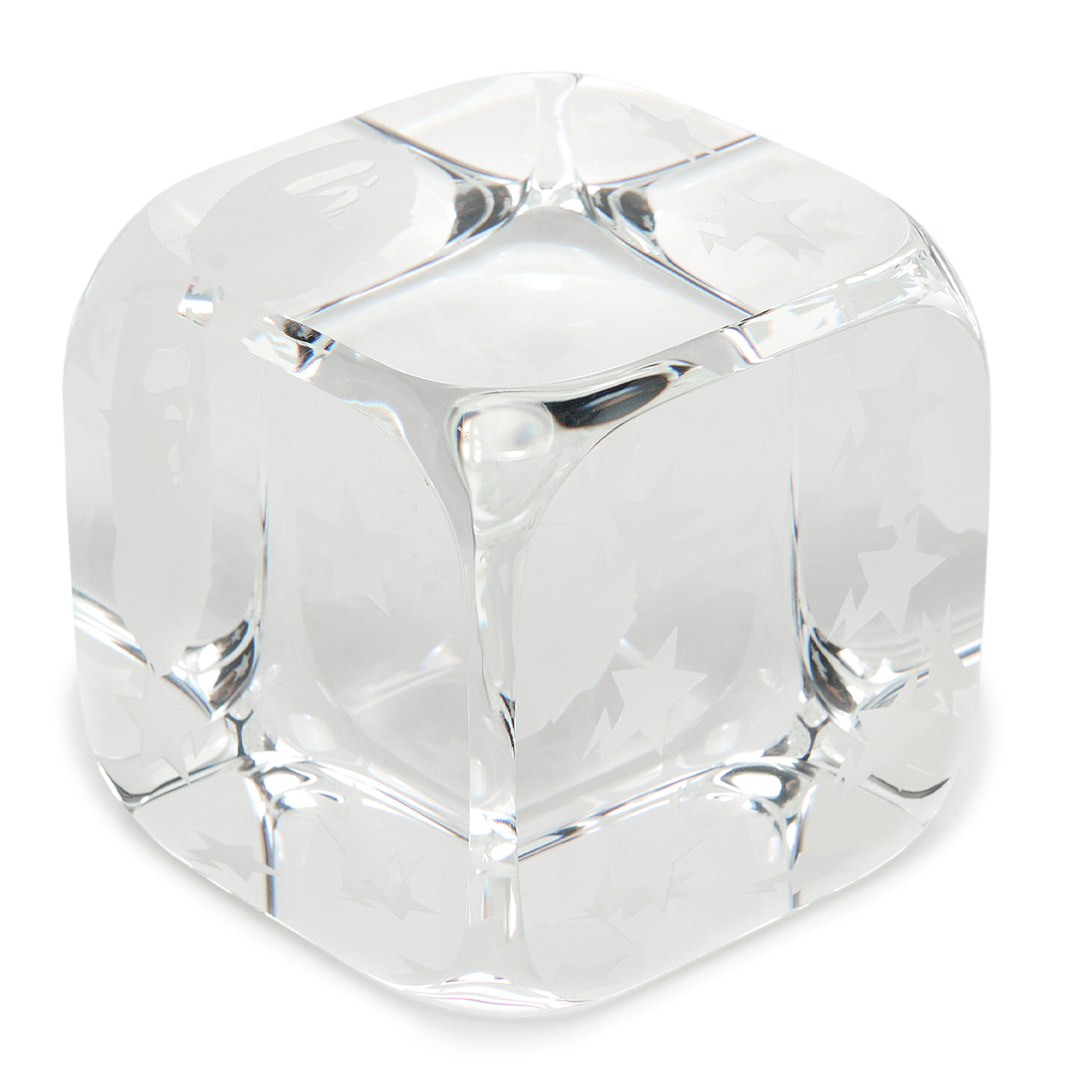 DICE 24/25・GOODMAN：CAMEL Buy A Bathing Ape Ape Head Crystal Dice Weight in multicolor
