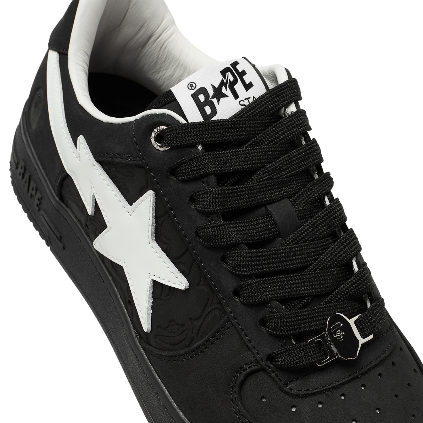 Buy A Bathing Ape Bape Sta OS #3 in black 001FWL301310MBLK at