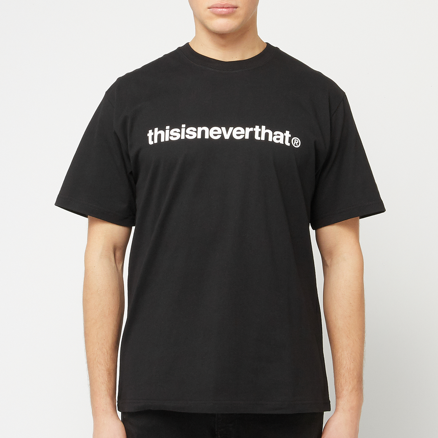 【THISISNEVERTHAT】T-Logo Tee ブラック thisisneverthat T-Logo Tee | Black