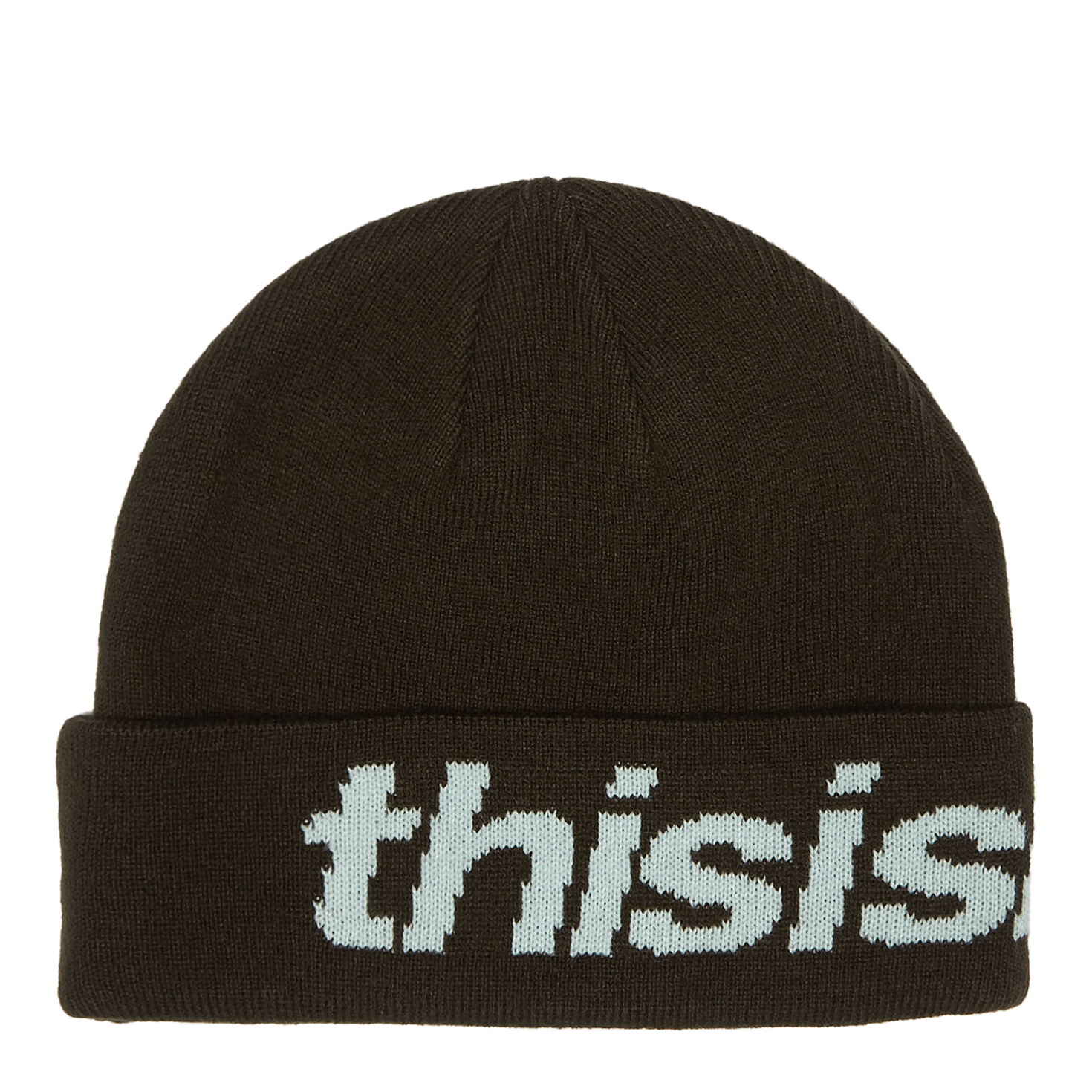 thisisneverthat Shaggy No Cuff Beanie / Black – Livestock