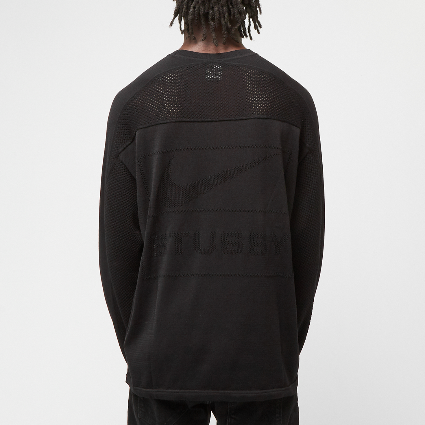 Buy Nike x Stüssy NRG Longsleeve Knit Jersey in black