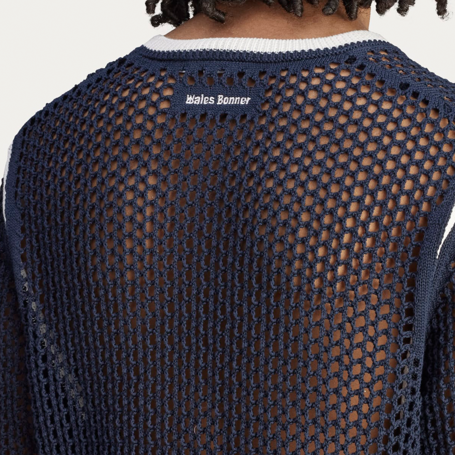 Buy adidas Originals x Wales Bonner Wmns Knit Tee in zwart