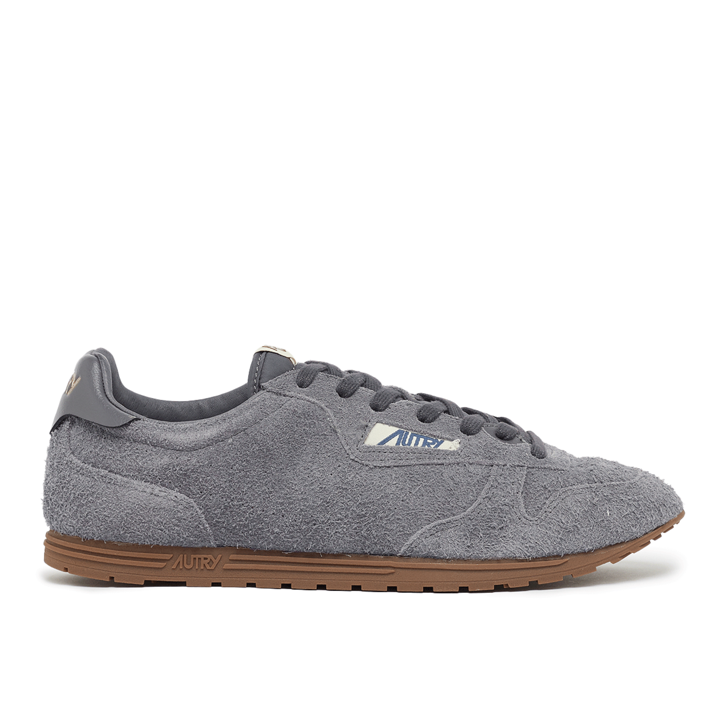 スニーカー Autry Light Grey Suede Windspin Sneakers Autry Windspin Low Sneaker