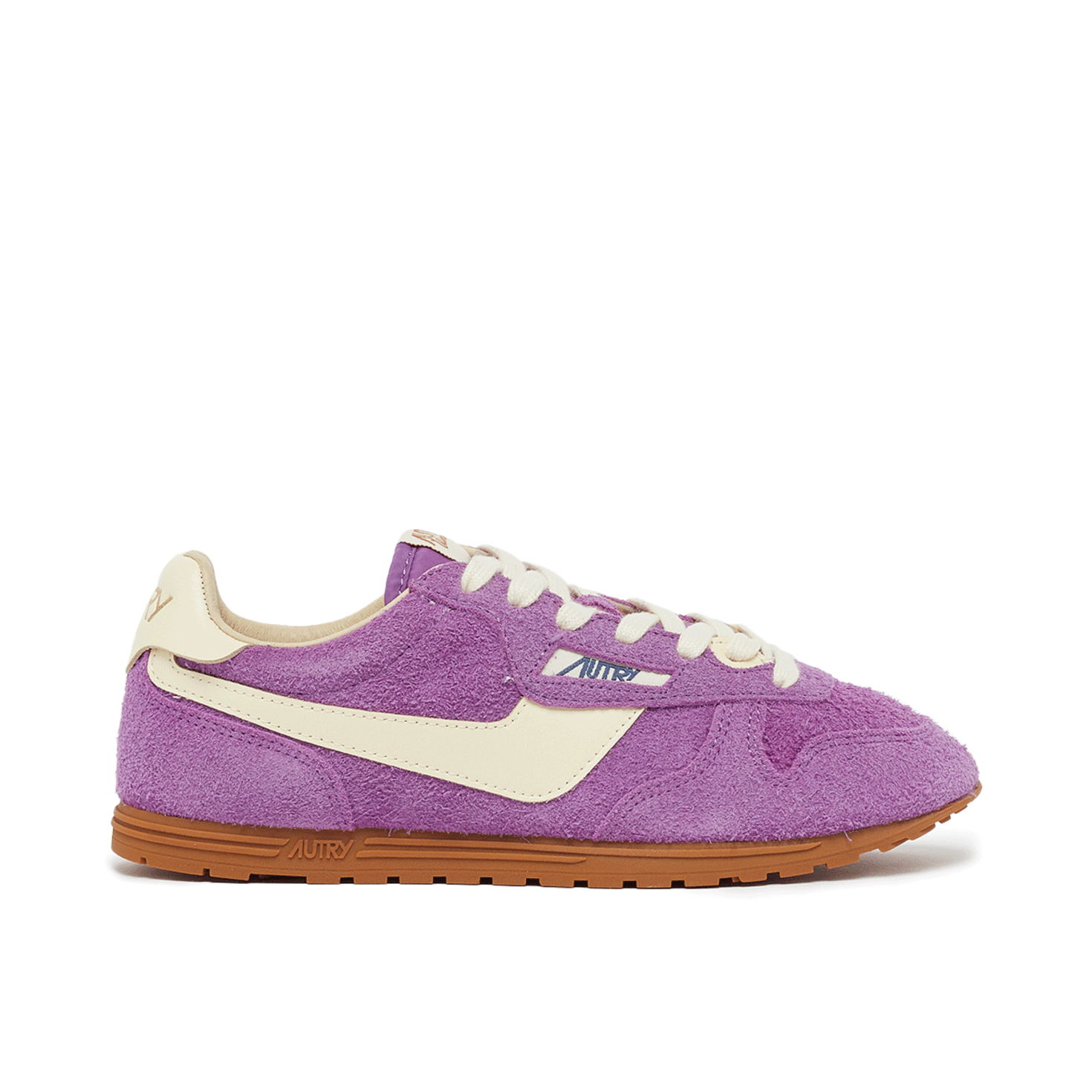スニーカー AUTRY Women Sneakers ADLWUE14 Purple Autry Dallas Low Sneakers In Suede Color Purple