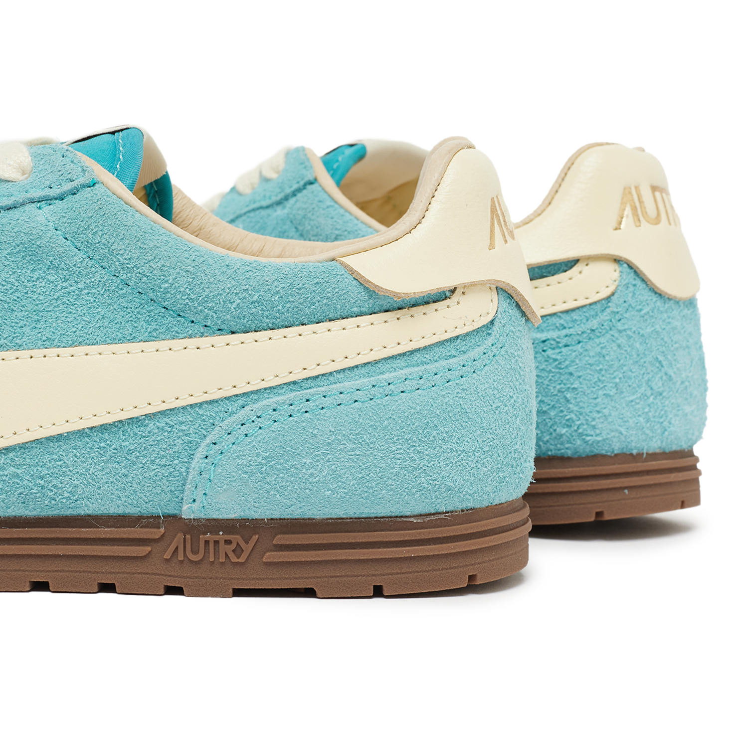 AUTRY Windspinスニーカー WSLWUB14 Autry Sneakers Windspin In Suede And Leather Color Ruby And