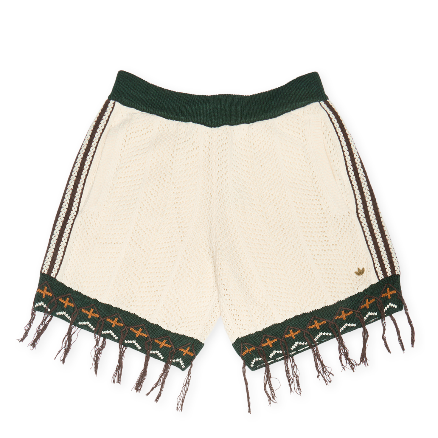 パンツ adidas x CLOT Crochet Shorts Beige Tone adidas Originals x CLOT By Edison Chen Unisex Crochet Shorts