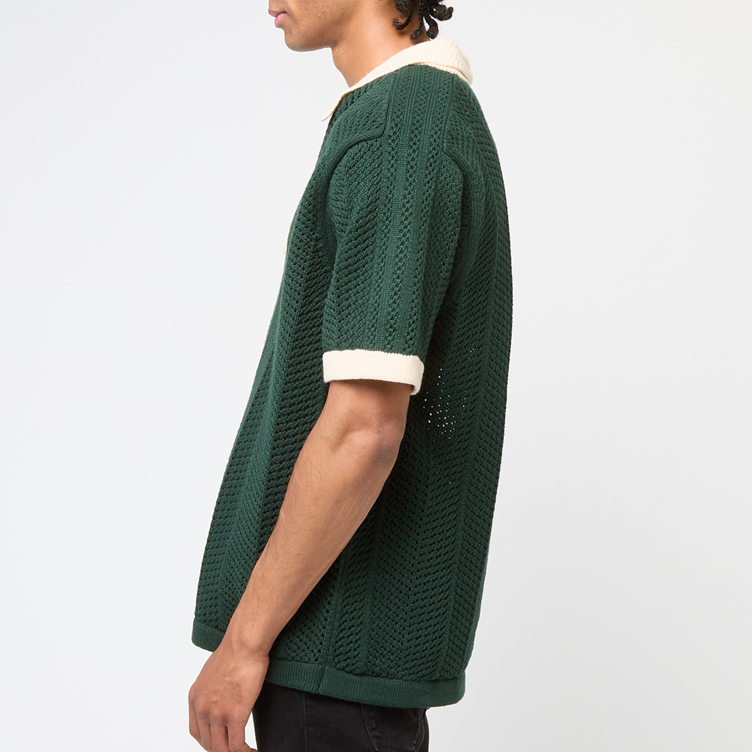 Buy adidas Originals x Clot Shortsleeve Poloshirt in green