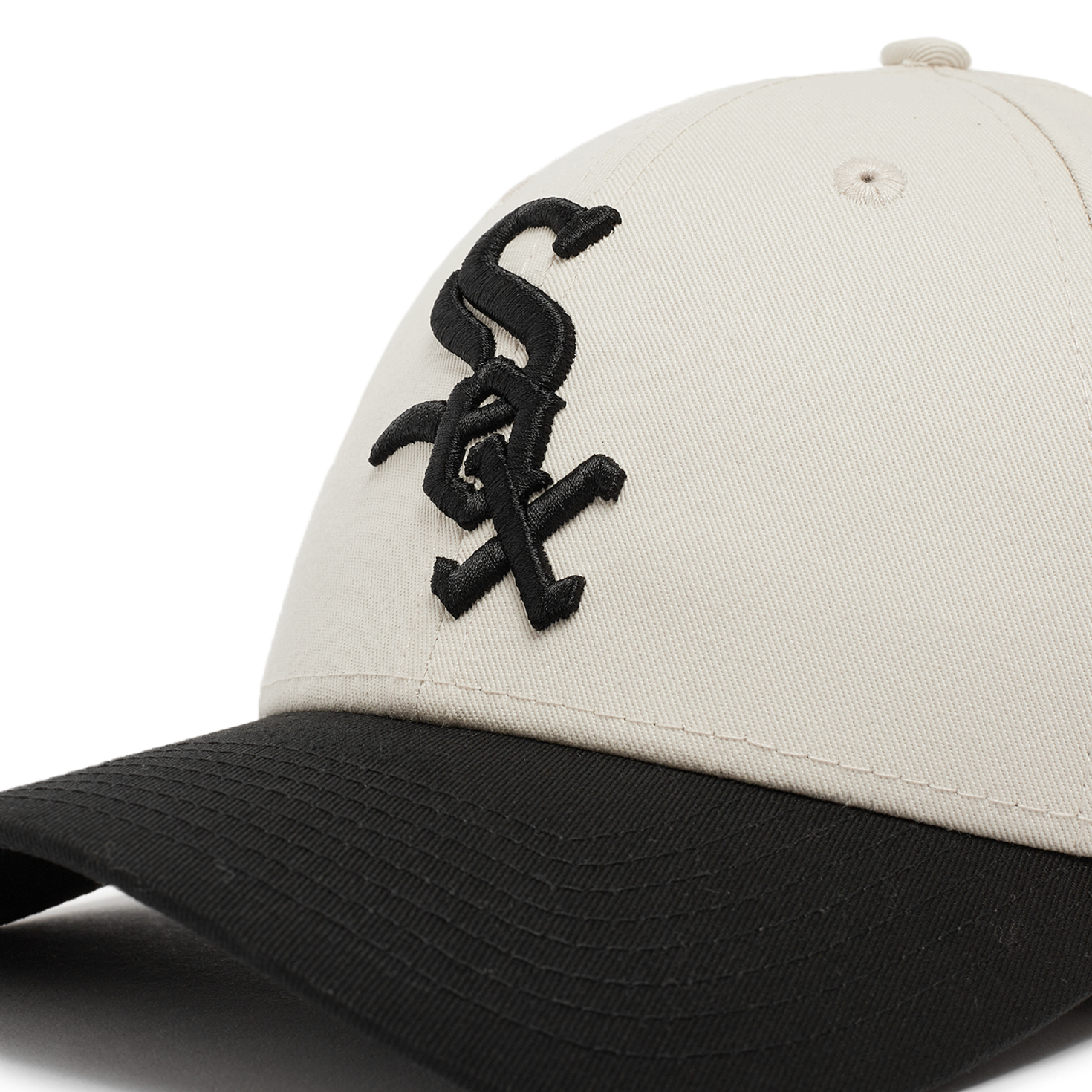 Buy New Era Side Script 9Forty® Chicago White Sox in black
