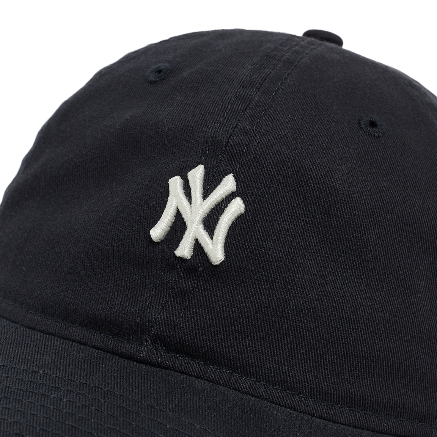 ☆New Era☆ MLB Washed Mini Logo New York Yankees Unstructur New York Yankees Mini Logo Washed Cream 9TWENTY Adjustable
