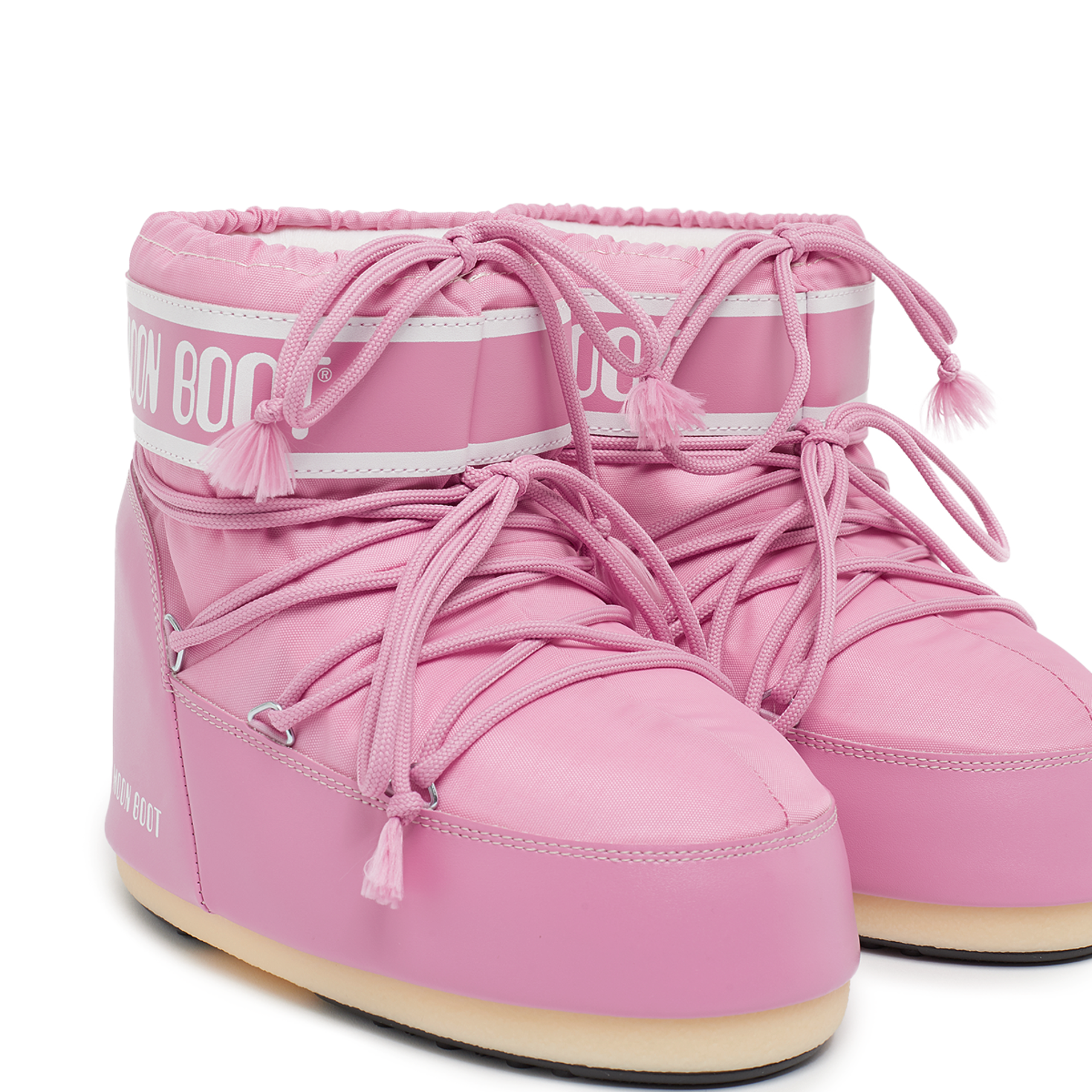 Buy Moon Boot Wmns Icon Low Nylon in rose | 80D1409340-J001