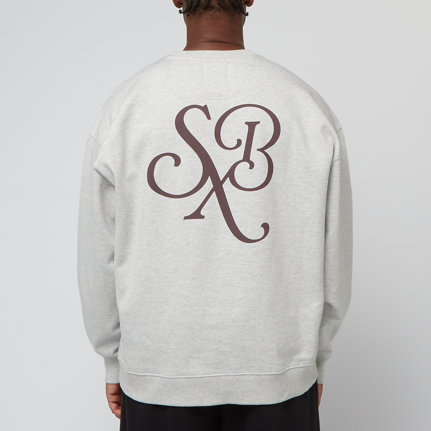 Buy solebox SBX Logo Crewneck in grey | SBX-LOGO-SWEAT-GREY