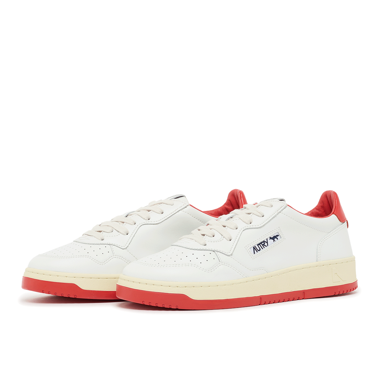 Buy Autry x Maison Kitsune Medalist Low in weiß | AULMMK02