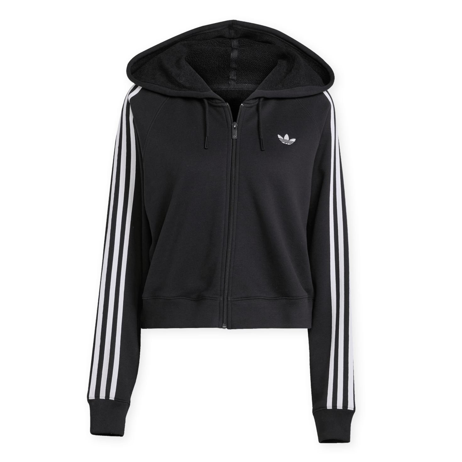 Buy adidas Originals 3S Zip-Hoodie in black JX5280 at solebox