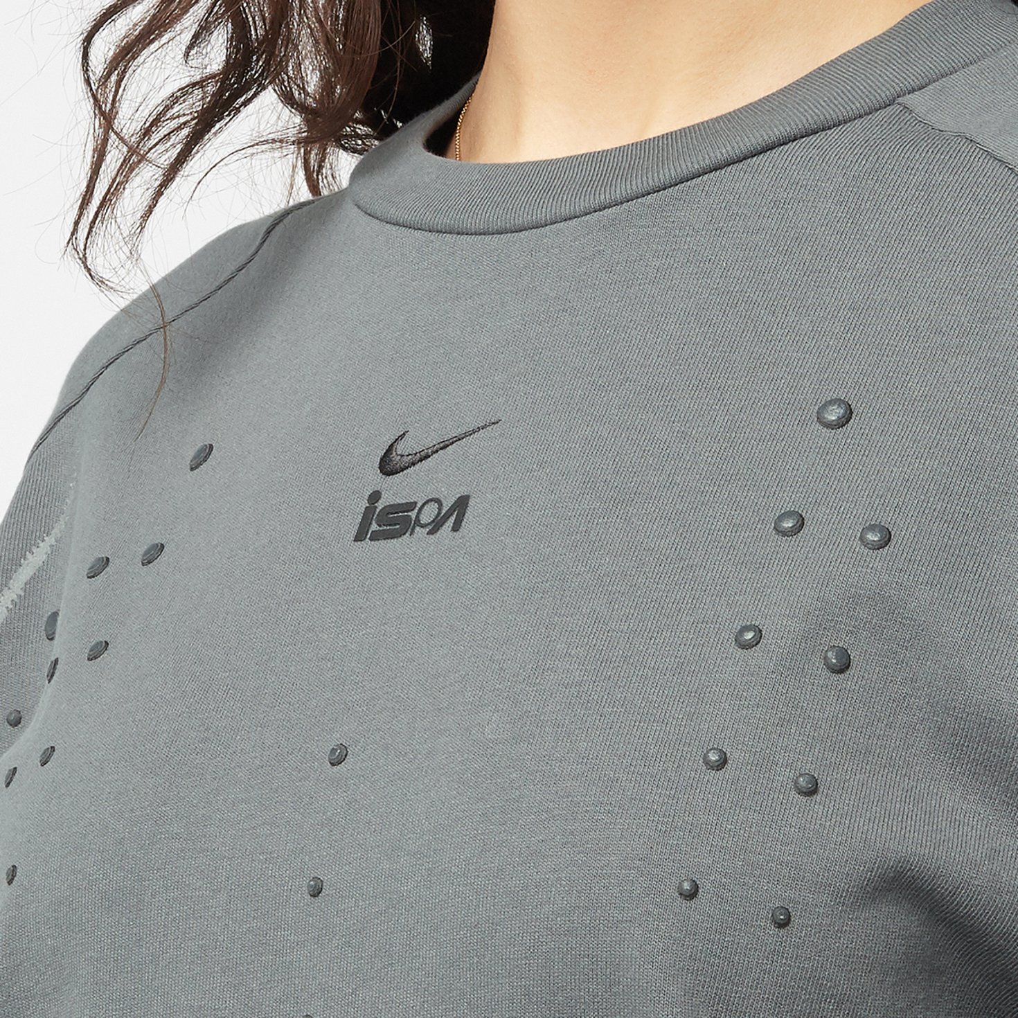 Buy Nike Wmns Ispa Protect Sense Longsleeve Tee in grey