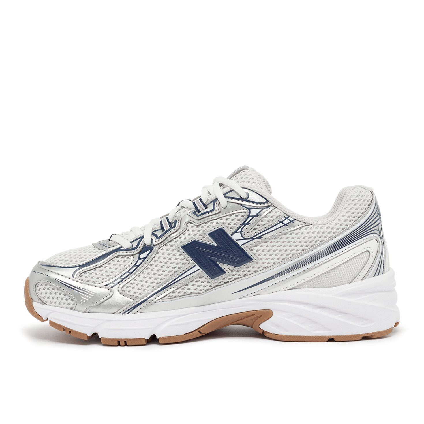 新品未使用　箱あり　New Balance 740 21cm New Balance 740 sneakers in silver | ASOS