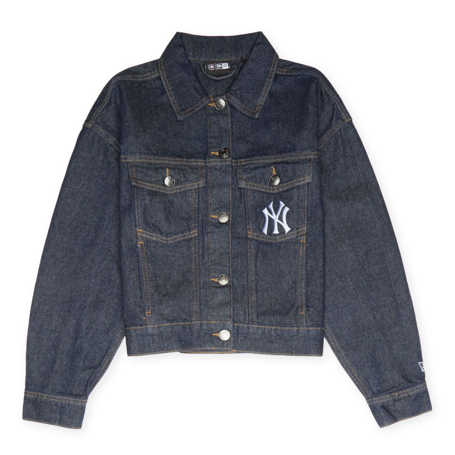 Buy New Era Wmns MLB New York Yankees Denim Jacket in bleu