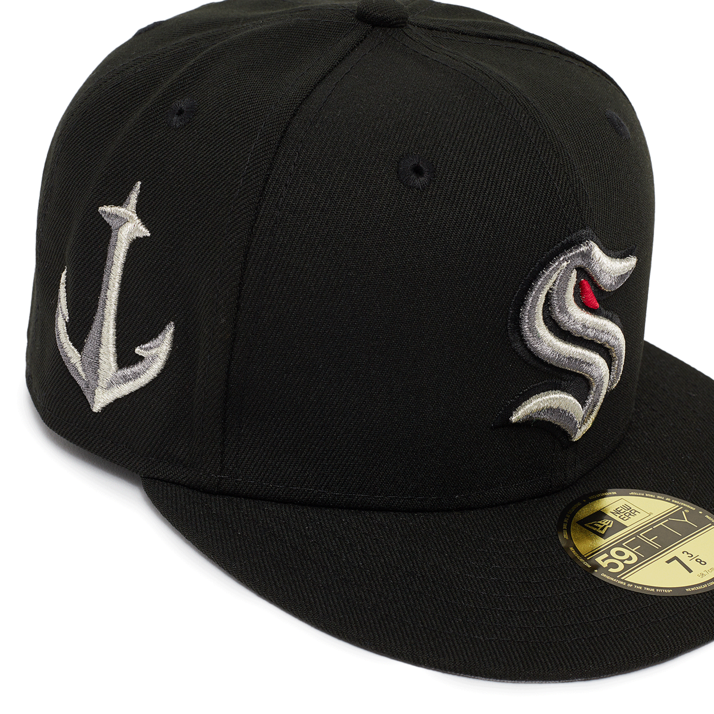 Buy New Era 59Fifty NHL Black Dome Pack Seattle Kraken in black
