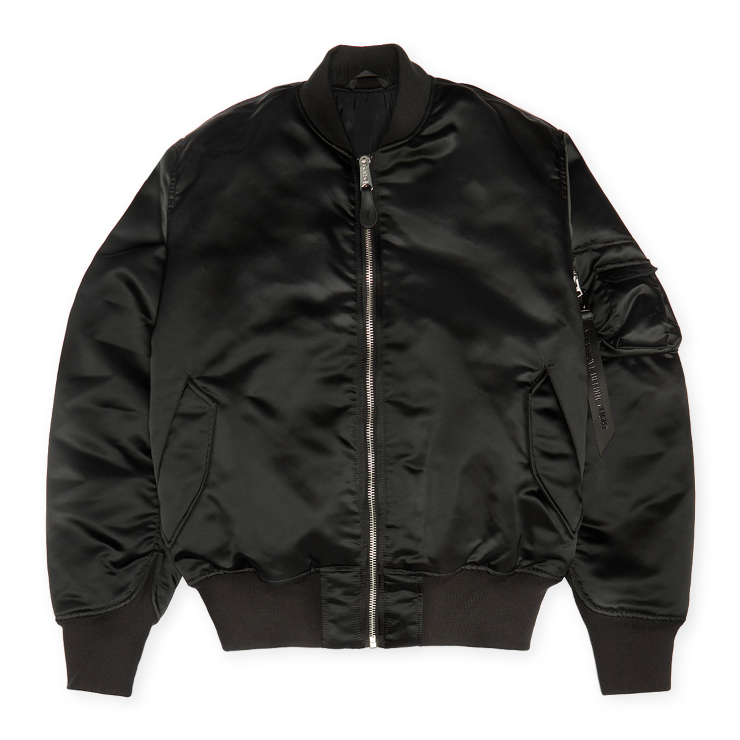 Buy Alpha Industries MA-1 3M Flight Jacket in black | 756111