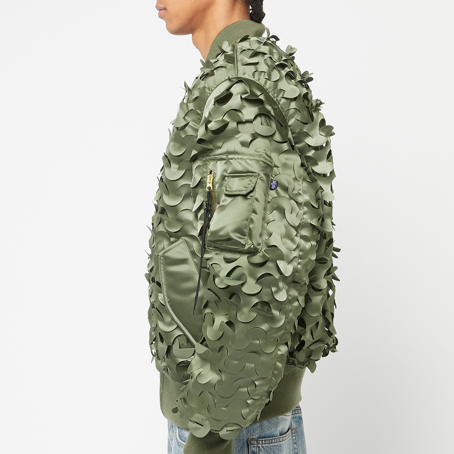 ジャケット・アウター BEVIS Camo MA-1 flight jacket ジャケット・アウター BEVIS Camo MA-1 flight jacket