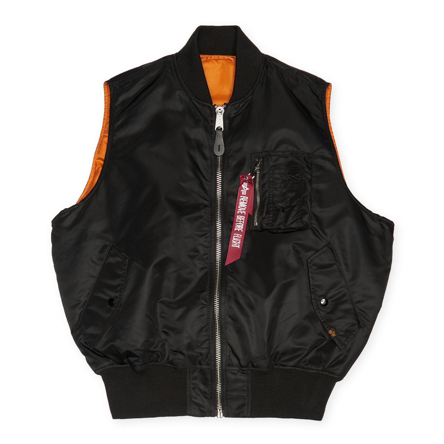 ALPHA INDUSTRIES INC MA-1 VEST ロフトマン③XXL Buy Alpha Industries MA-1 Vest in noir | 156146-03 at solebox