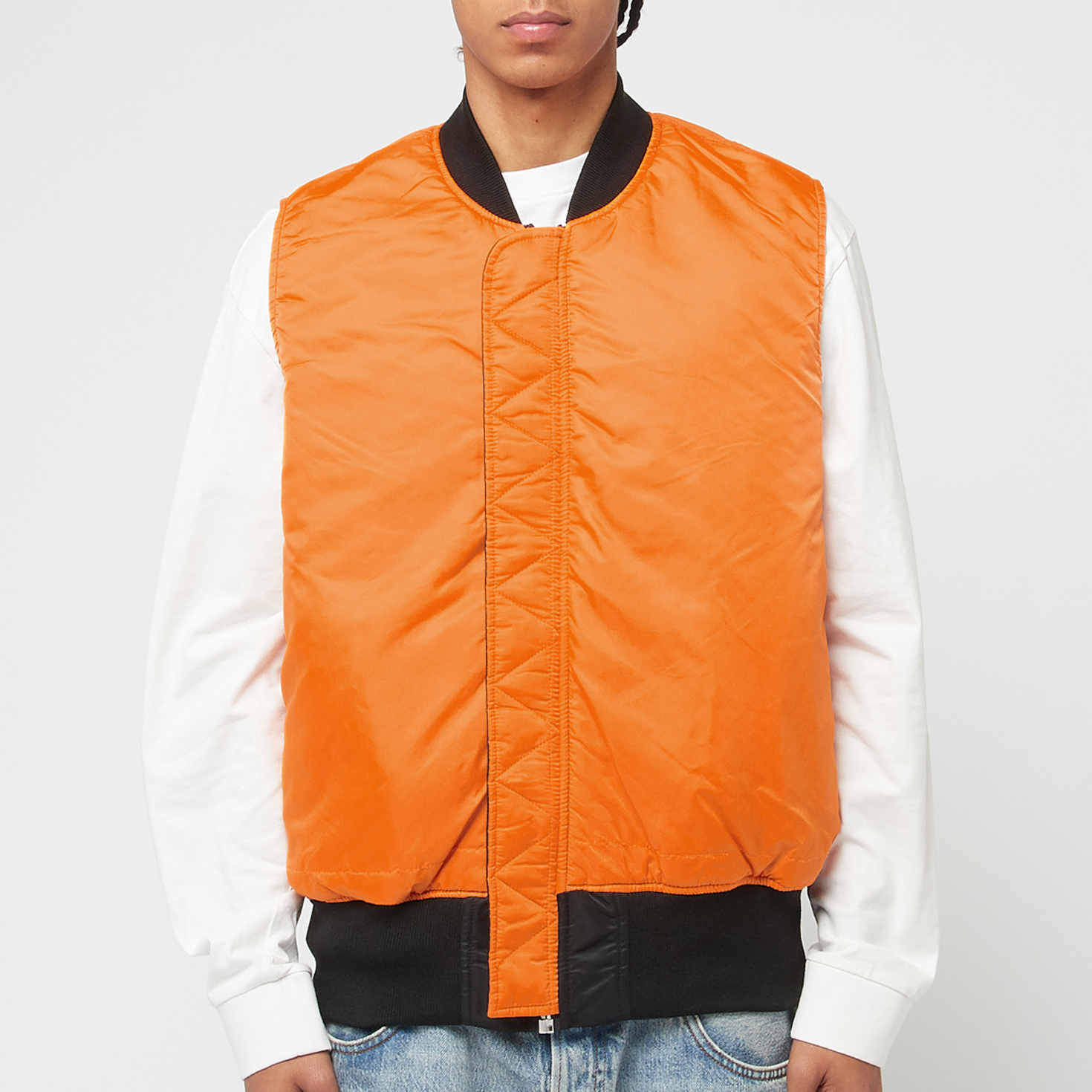 AMERI×ALPHA MA1 VEST Alpha Industries MA-1 Vest Black – Sneaker Junkies