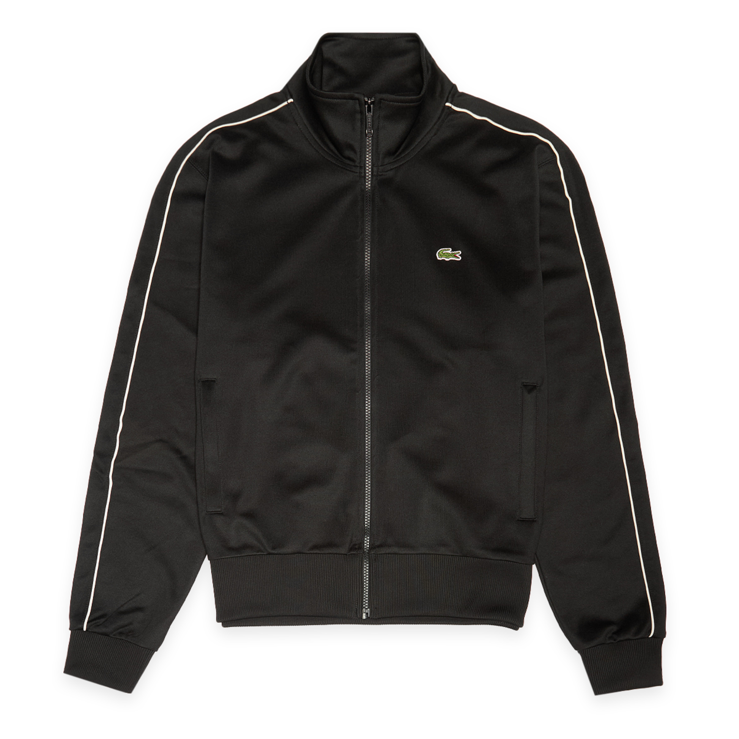 【未使用品】LACOSTE SPORT ブラックジャケット US S/M Men's Paris Zip-Up Track Jacket - Sweaters & Sweatshirts
