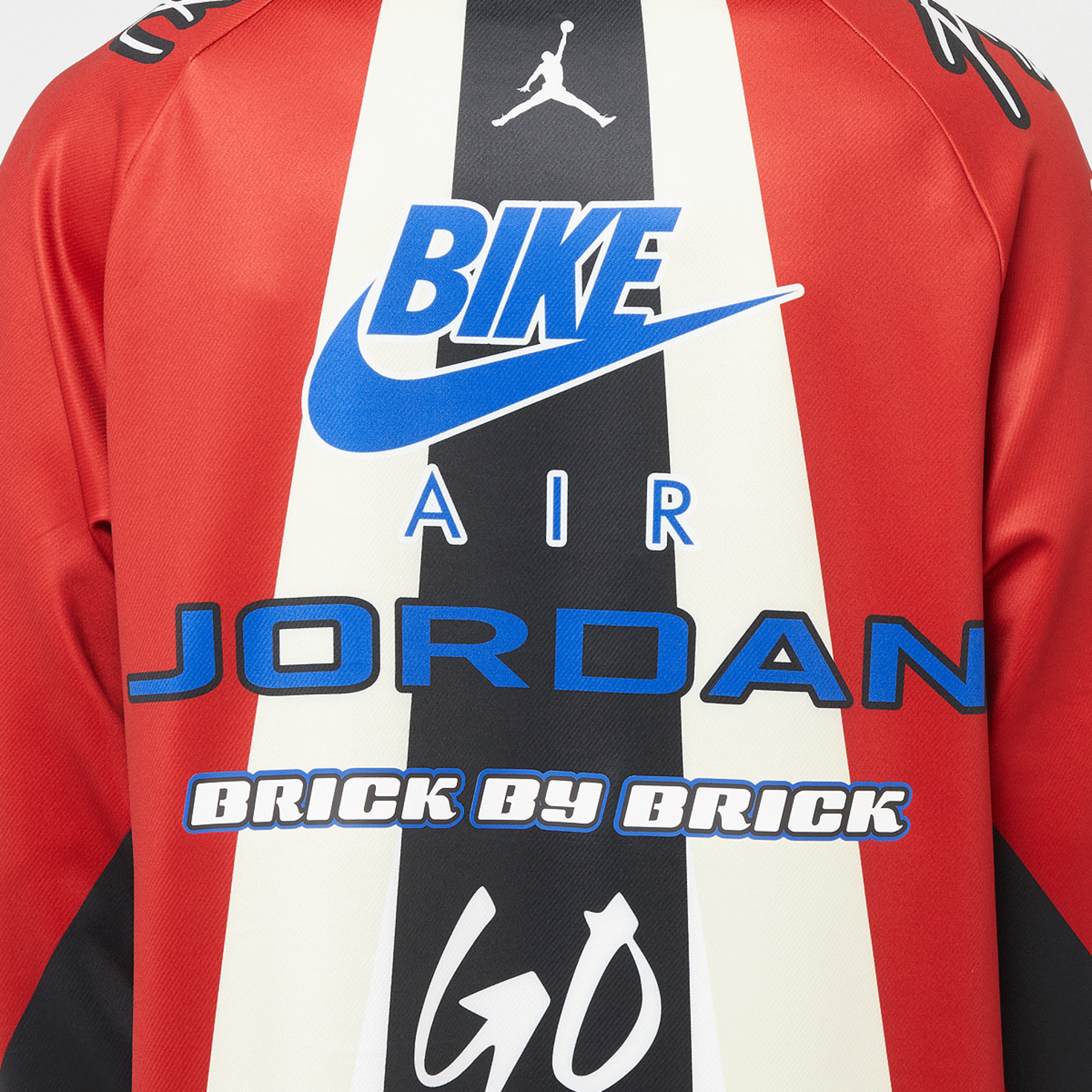 トップス Nike Jordan x Nigel Sylvester Jersey XL Jordan x Nigel Sylvester Bike Air Jersey - Cinnabar / Black