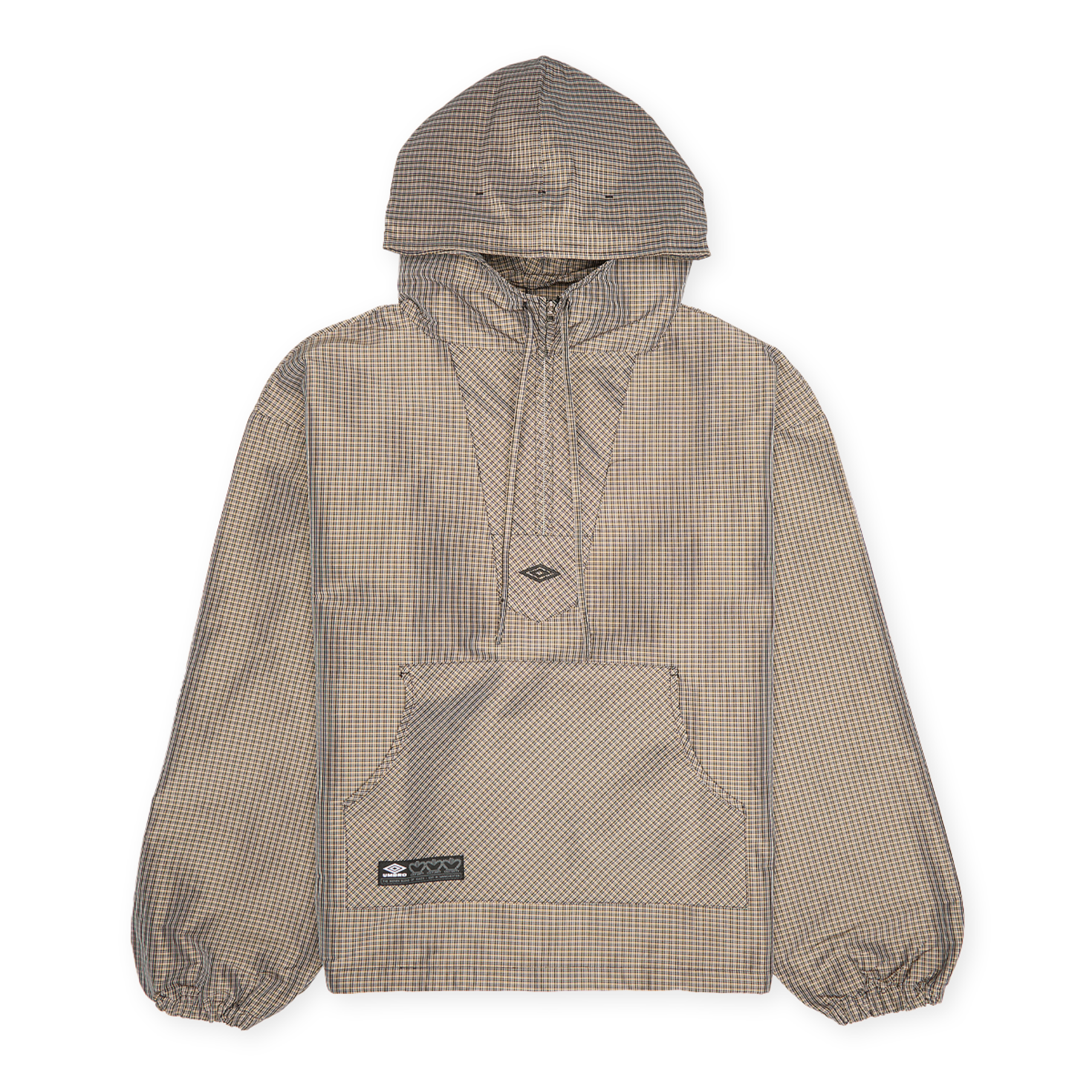Buy Umbro by Slam Jam Masked Check Anorak in yellow