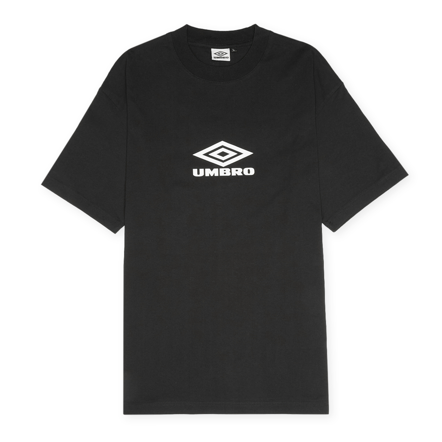UMBRO Slam Jamエディション ブラック Tシャツ Buy Umbro by Slam Jam Basic T-Shirt in black | UBMW0408JY125-0001