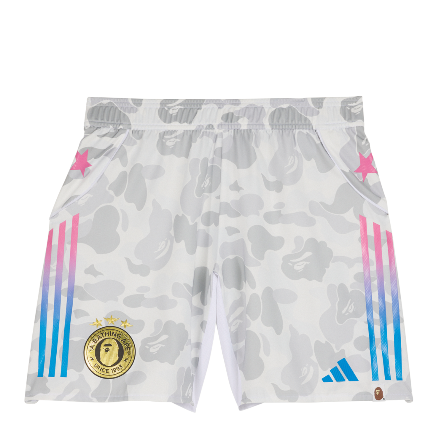 Buy adidas Originals x Bape FB Short in camouflage KB2205 at solebox