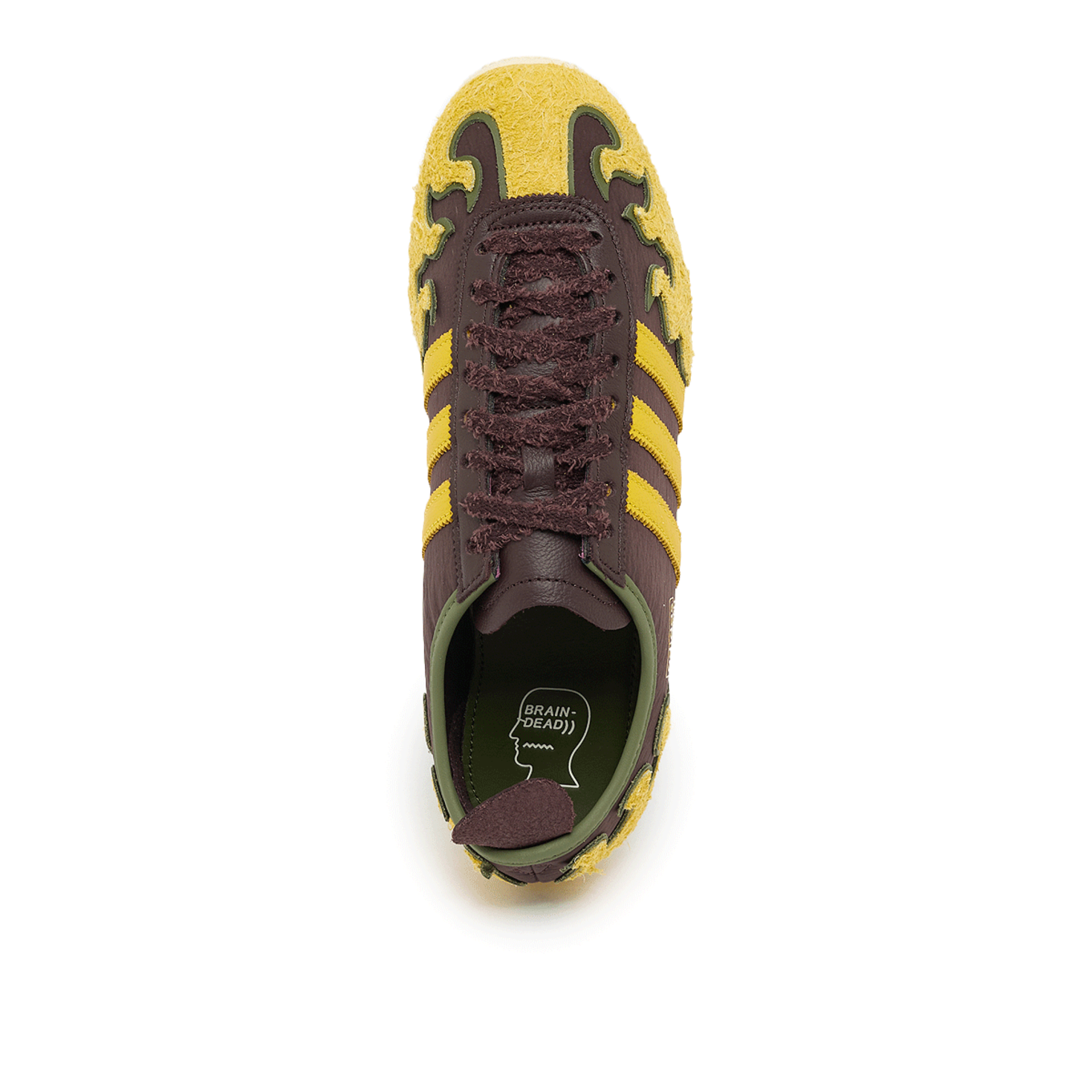 Buy adidas Originals x Brain Dead Japan LO in brown | JQ6789