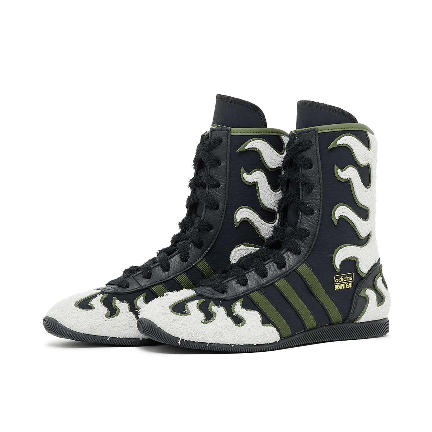 ポケバイ Buy adidas Originals x Brain Dead Japan HI in schwarz
