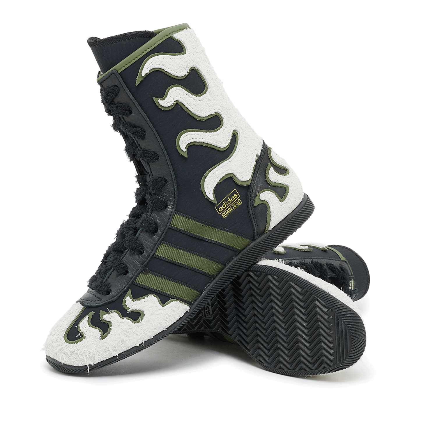 Buy adidas Originals x Brain Dead Japan HI in black | JQ6790