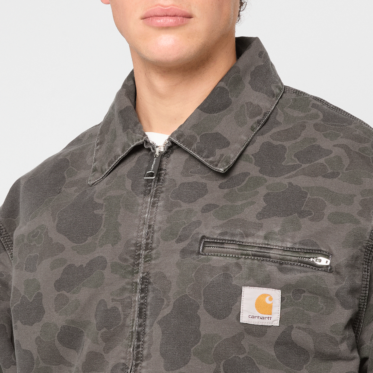 Buy Carhartt WIP Duck Detroit Jacket in camouflage | I034281