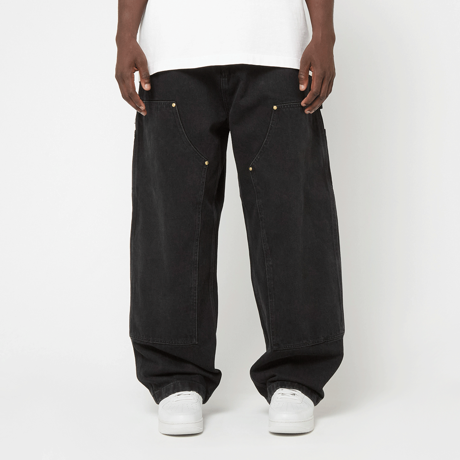 Buy Carhartt WIP Nash Double Knee Pant in black | I032106