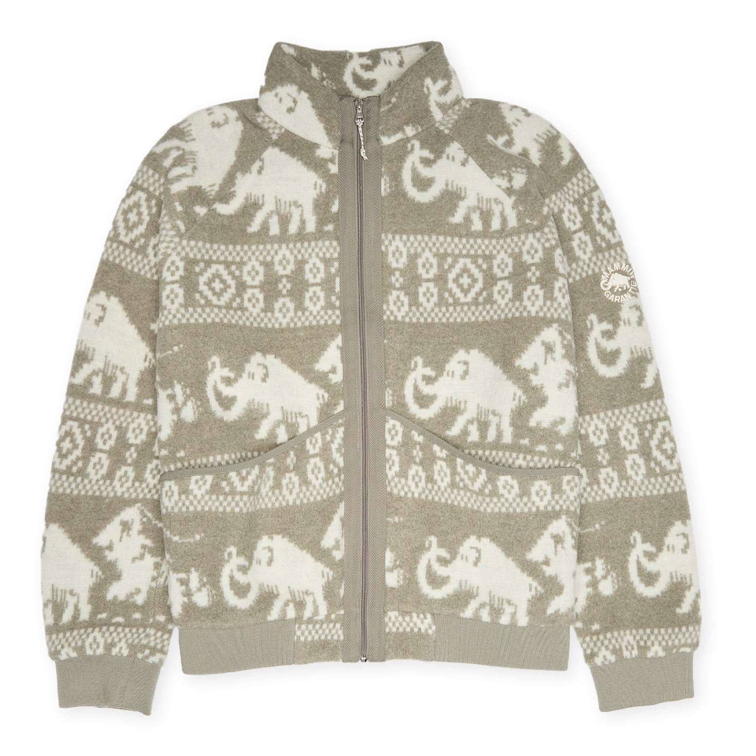 Buy Mammut x Nigel Cabourn Wool ML Jacket in beige | 1014-07050