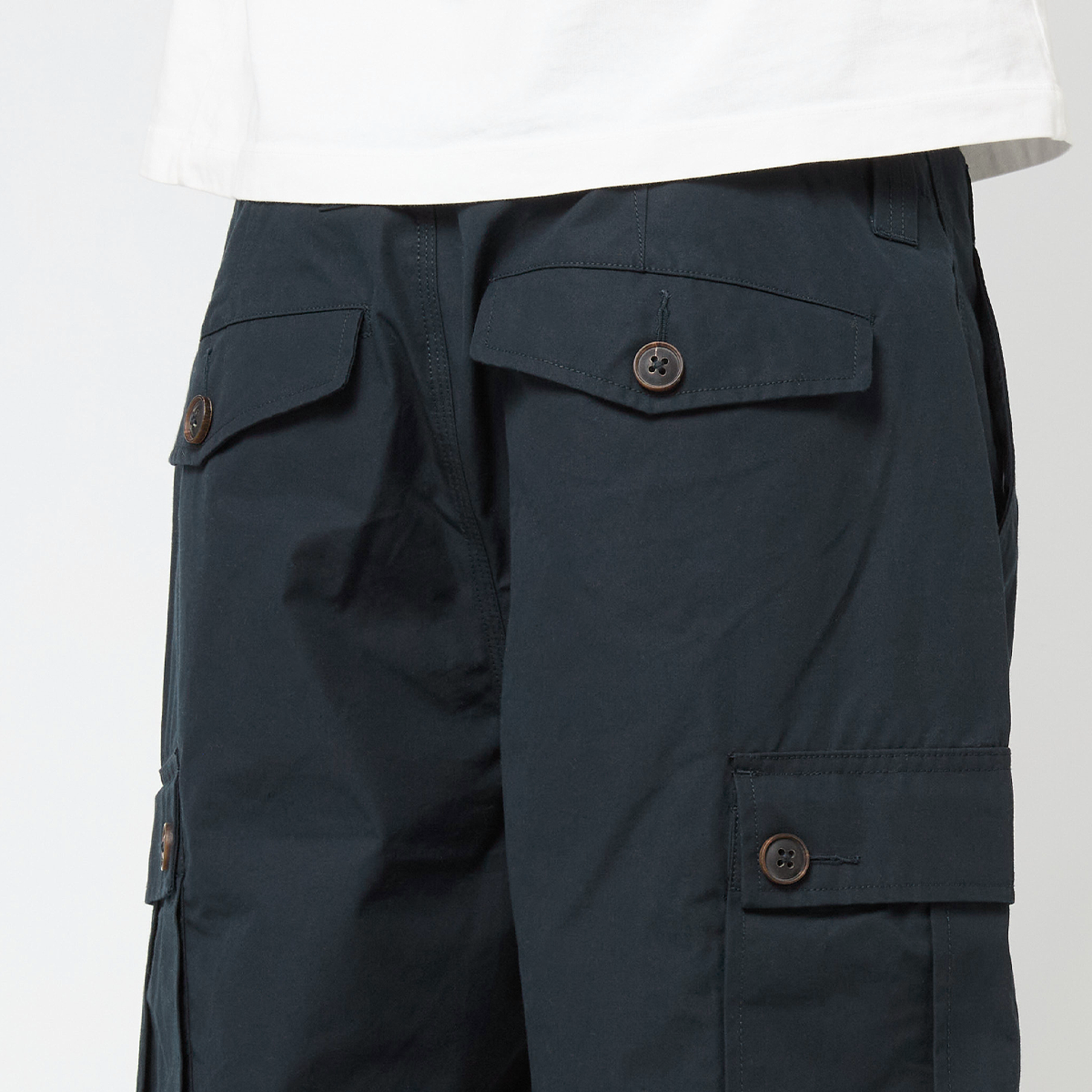 Buy Mammut x Nigel Cabourn Cotton Pants in blue | 1022-02840-00829