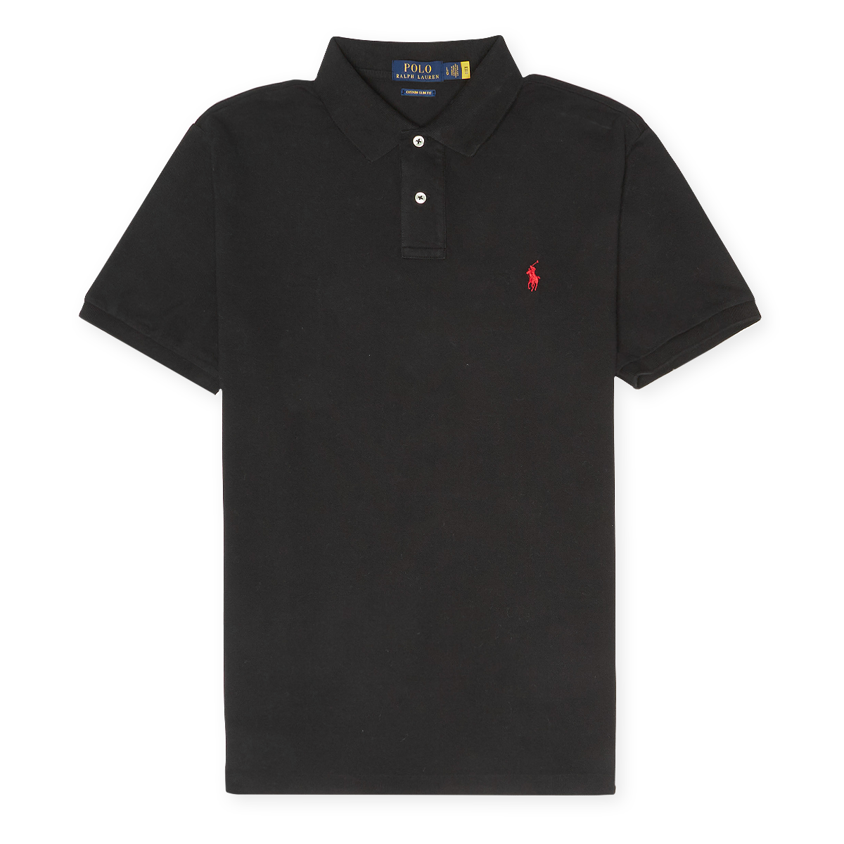 トップス polo Ralph lauren polo shirt y2k black Ralph Lauren Black Watch Polo Team Shirt Brand: | Depop