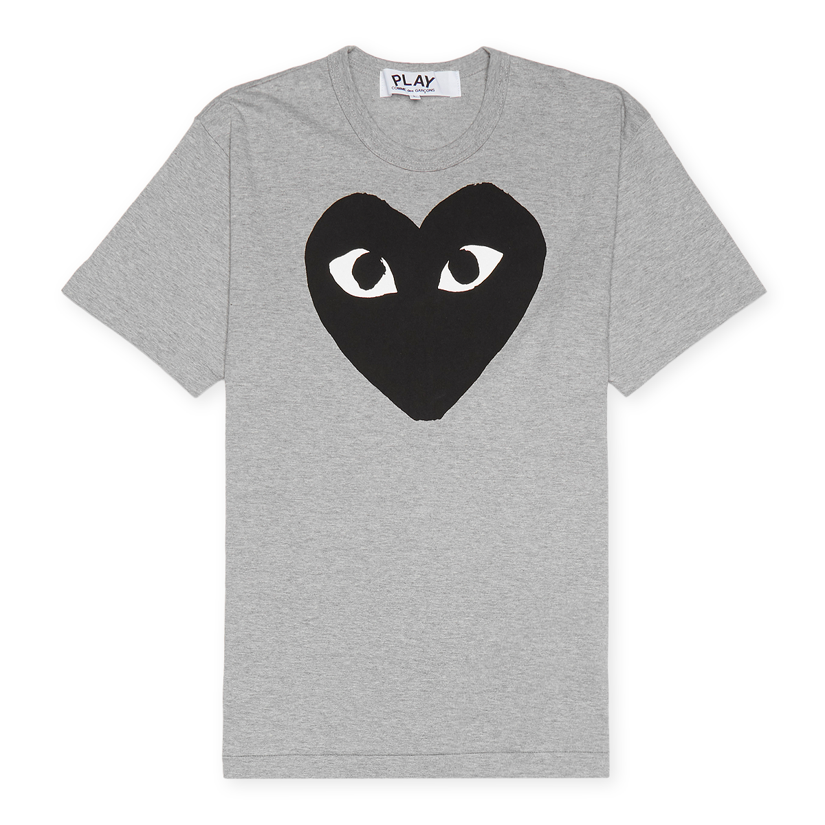 COMME des GARÇONS SHIRT Mサイズ　グレー Buy Comme des Garcons Play Mens T-Shirt Short Sleeve Knit in grey
