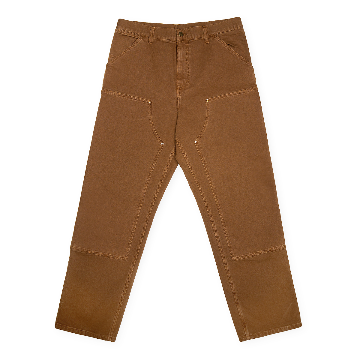 Buy Carhartt WIP Double Knee Pant in brown | I029196-1CNFH at solebox
