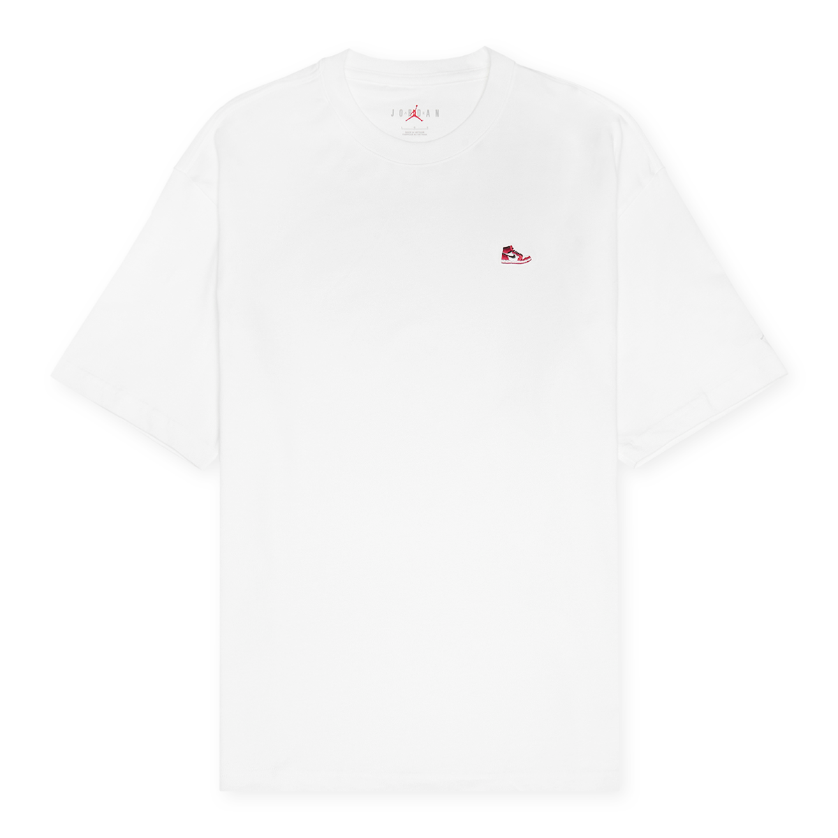 ★Nike★ Jordan Brand Sneaker Patch T-Shirt M White Varsity Jordan Brand Men's Sneaker Patch T-Shirt. Nike IL