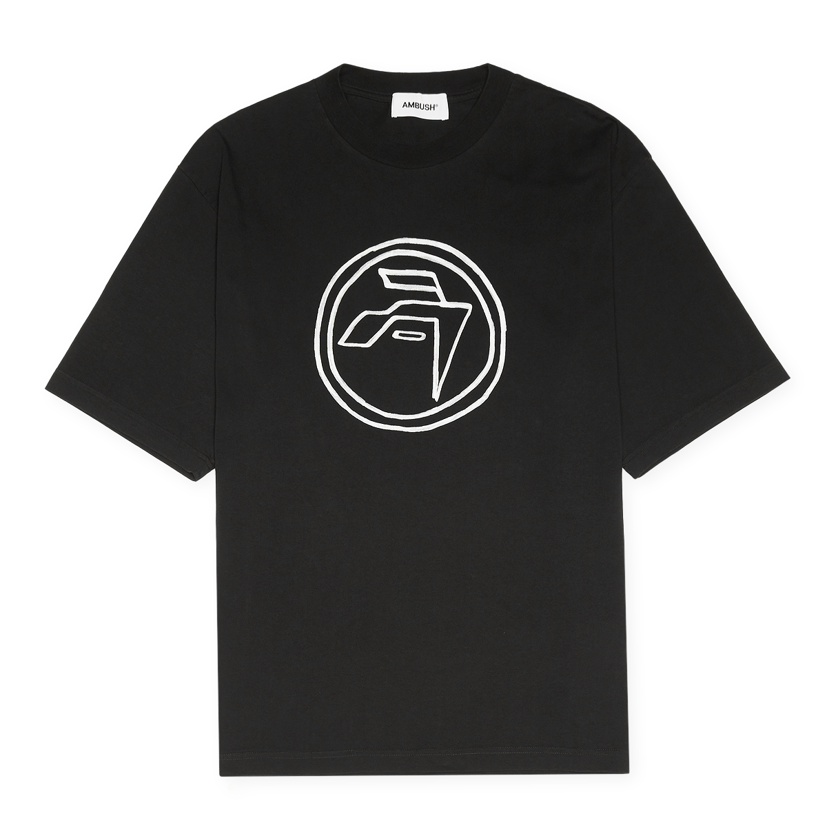 Nike AMBUSH Tシャツ 黒　ブラック　Ｌ Buy Ambush Hand Drawn Emblem T-Shirt in black
