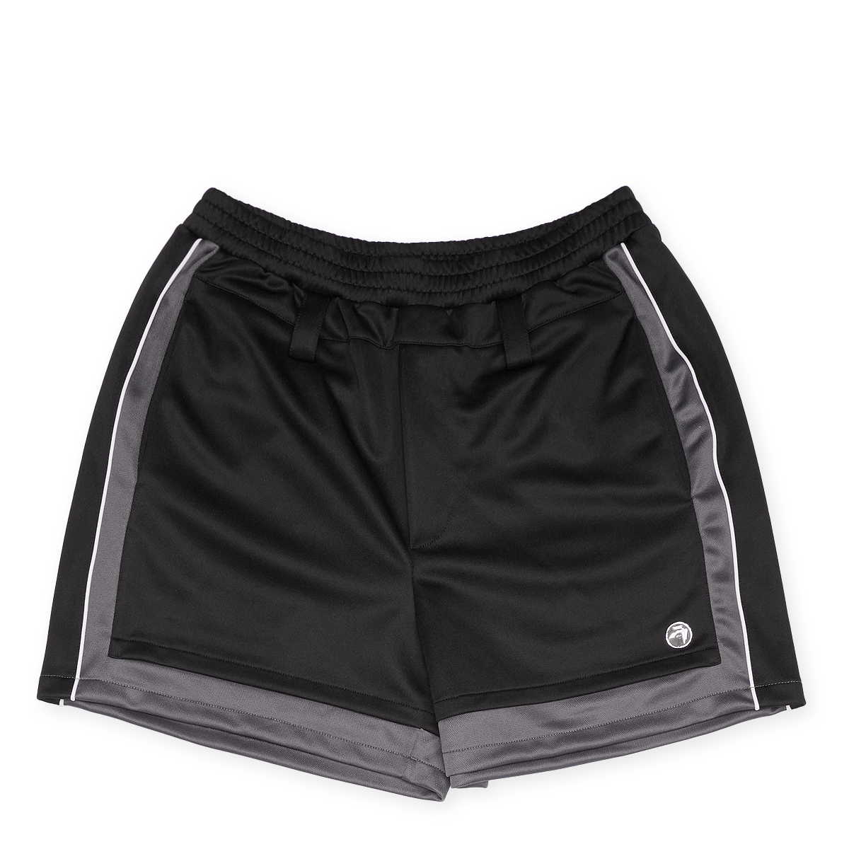 Buy Ambush Track Short Pants in black | BMCL001S24JER0011009