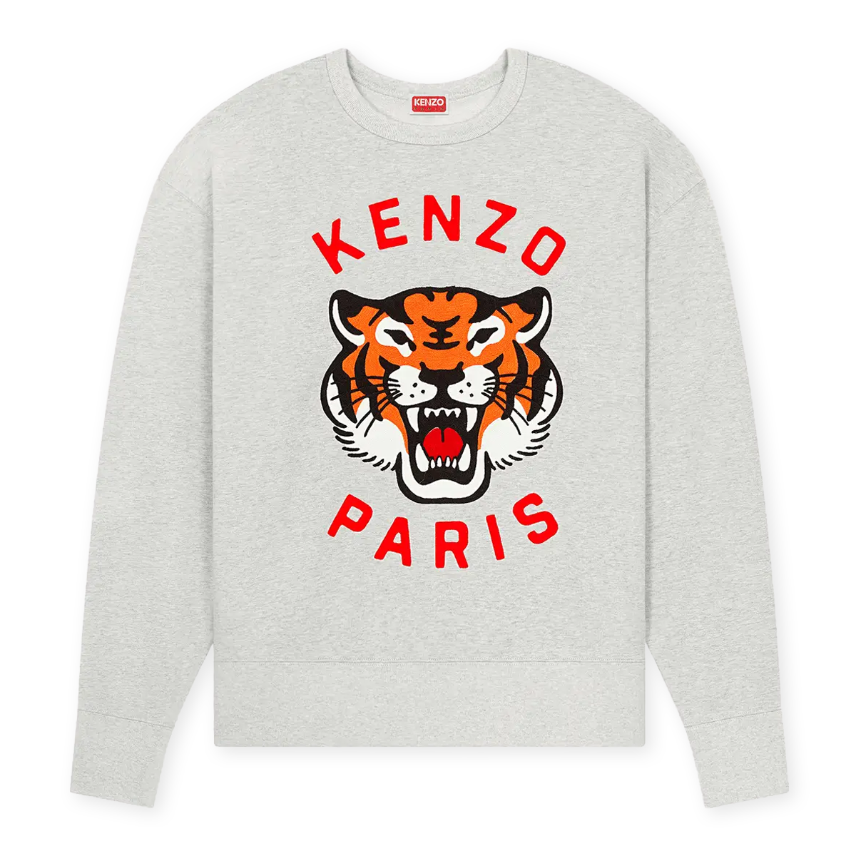 kenzou！ Buy Kenzo Sweat pale grey in grey | FE58SW0104MF.93 | solebox