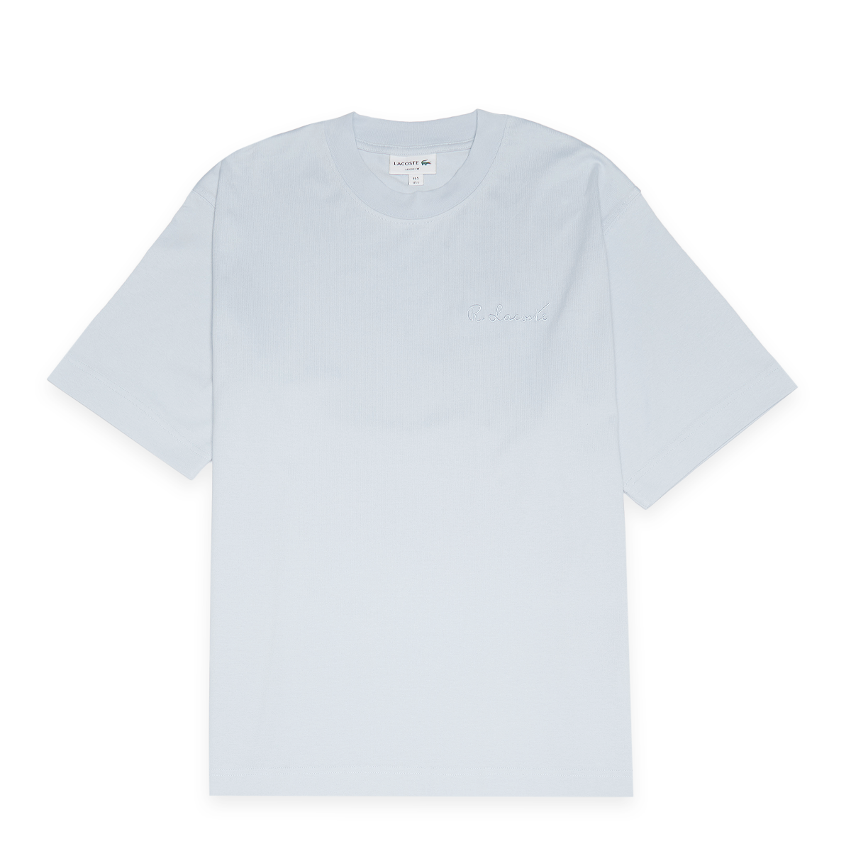 【送料&関税込】Lacoste Tshirt Unisex Signature Print Cotton T-Shirt - T-shirts - New In