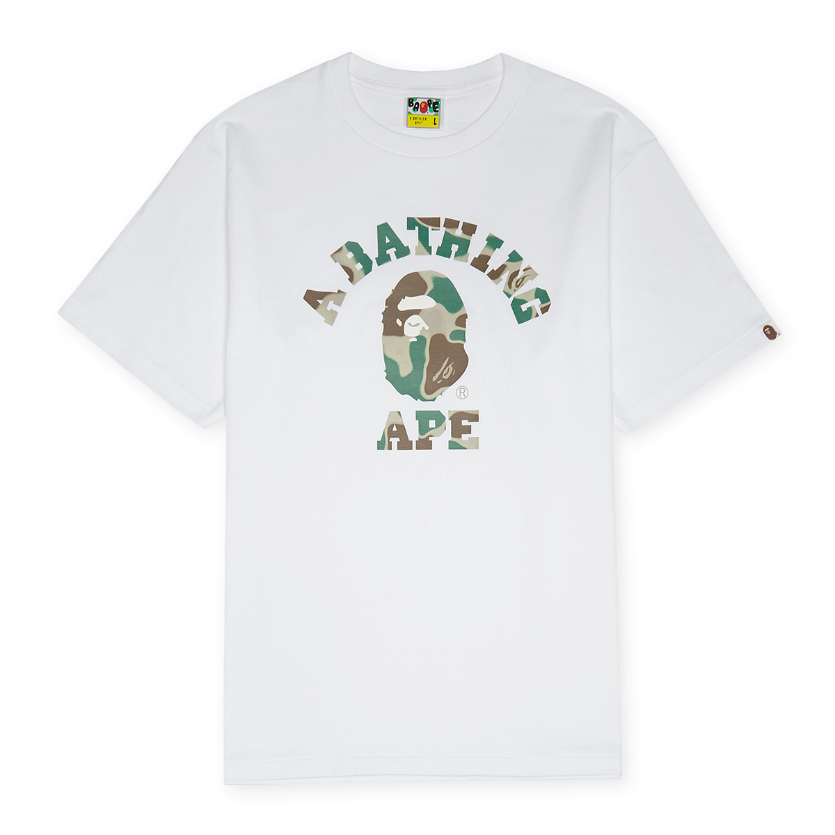 新品！A BATHING APE LIQUID CAMO Ｔシャツ Tシャツ LIQUID CAMO COLLEGE ATS TEE