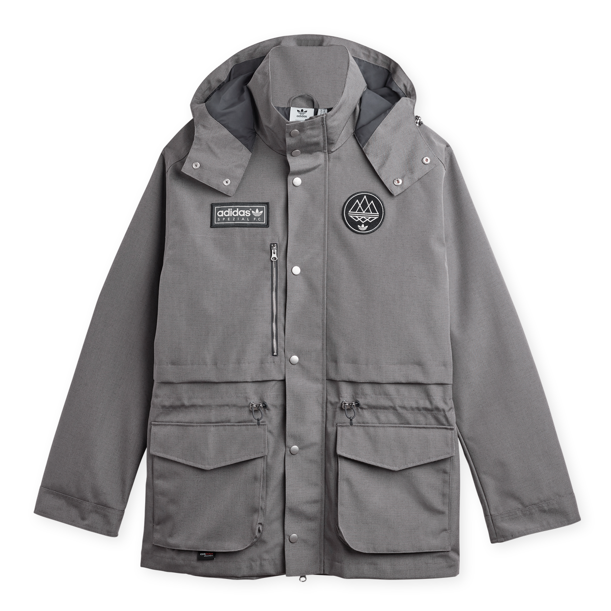 Buy adidas Originals Spezial FC Anorak in grey | JE6074 at