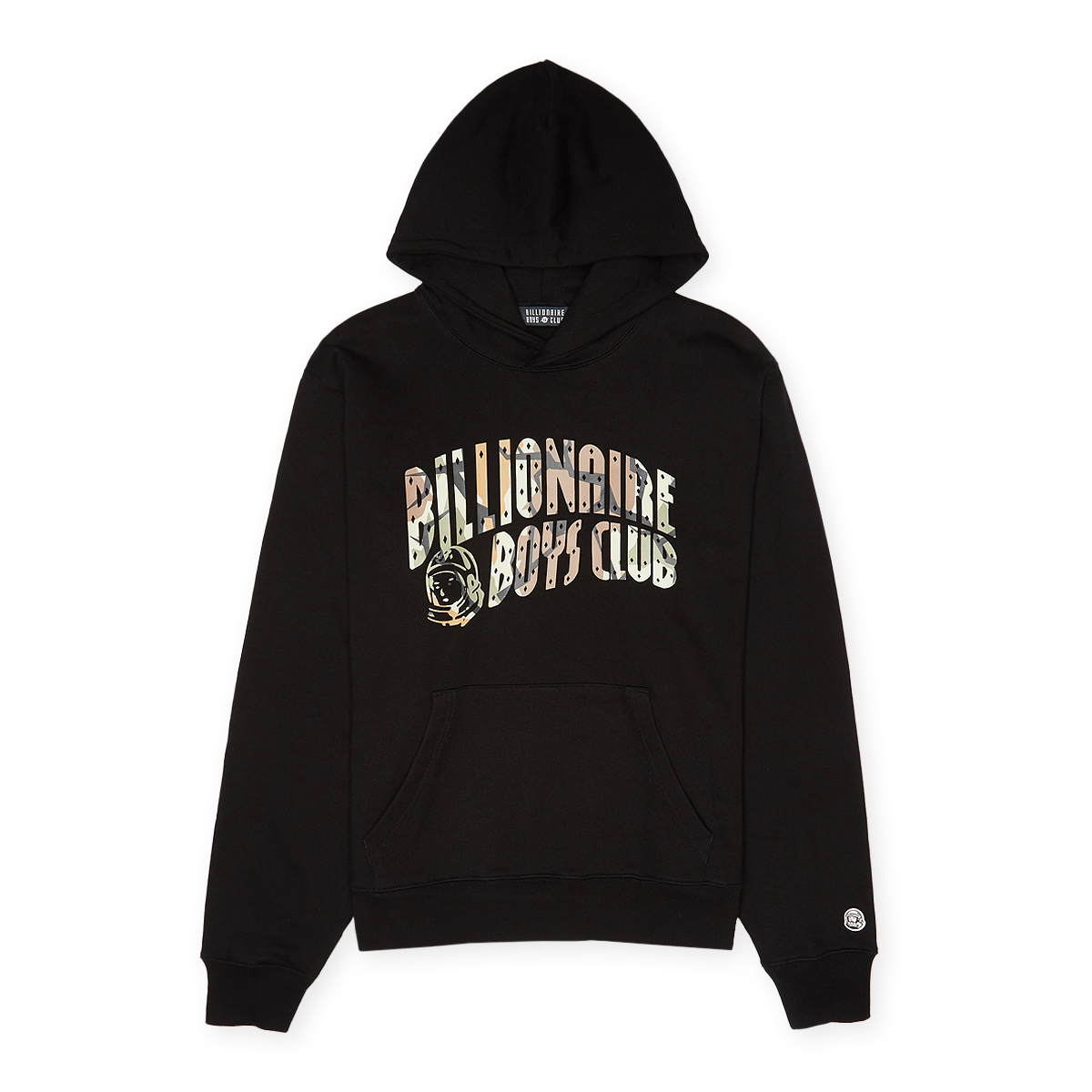 Buy Billionaire Boys Club Camo Arch Logo Hoodie in black
