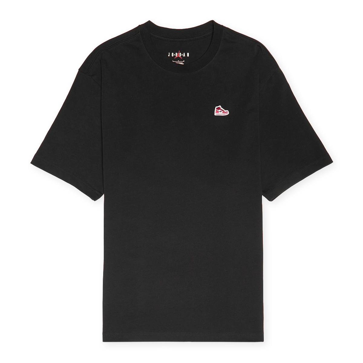 Buy Jordan Sneaker Patch T-Shirt in zwart | HJ2326-010 at